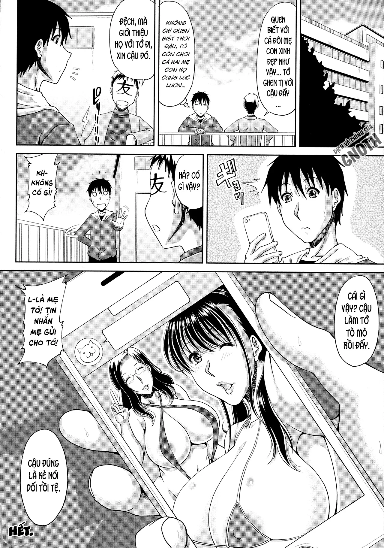HentaiVN.net - Ảnh 23 - Haramase!~Tanetsuke sareru Hitozuma-tachi~ [Delizuma ~Danchizuma no Himitsu] - Chap 5 - Chung cư dâm dục (5)