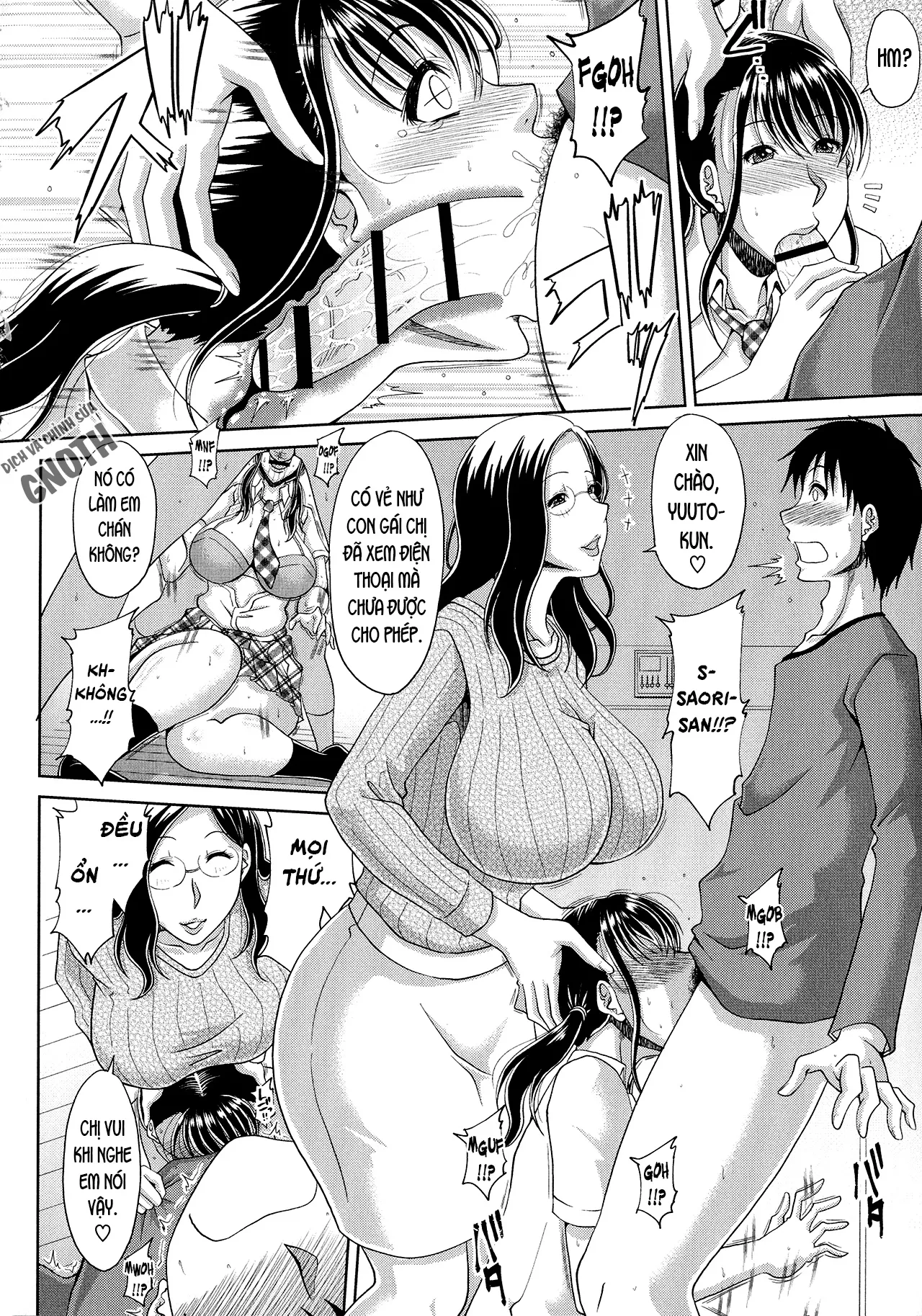 HentaiVN.net - Ảnh 7 - Haramase!~Tanetsuke sareru Hitozuma-tachi~ [Delizuma ~Danchizuma no Himitsu] - Chap 5 - Chung cư dâm dục (5)