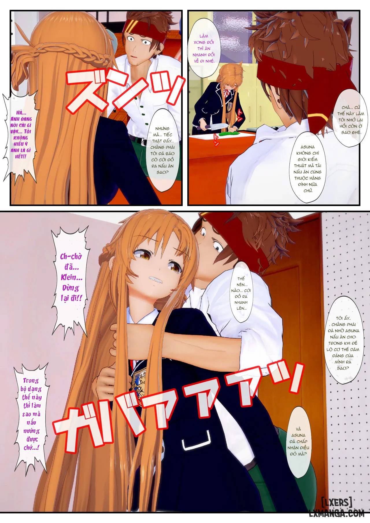 HentaiVN.net - Ảnh 18 - Stray Asuna's Occasion - Oneshot.