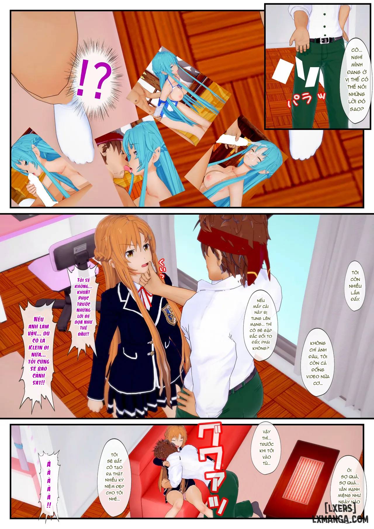 HentaiVN.net - Ảnh 6 - Stray Asuna's Occasion - Oneshot.