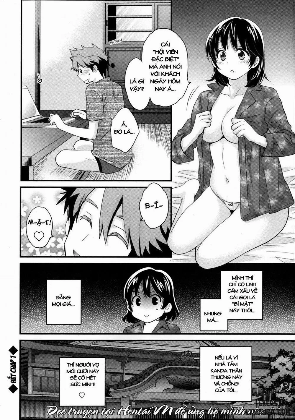 HentaiVN.net - Ảnh 25 - Niizuma Osenaka Nagashimasu - Chương 1
