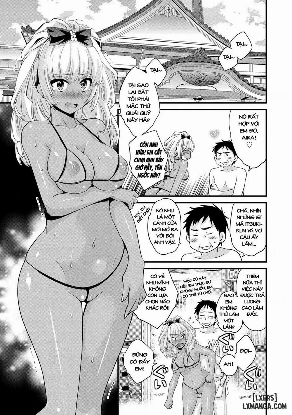 HentaiVN.net - Ảnh 11 - Niizuma Osenaka Nagashimasu - Chương 4
