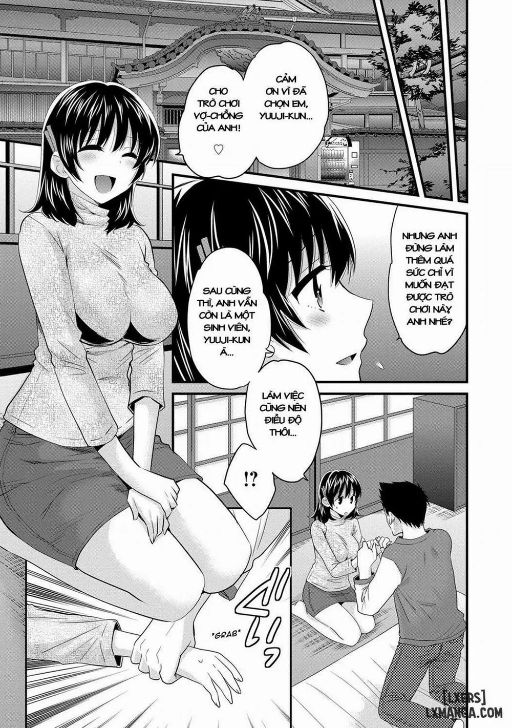 HentaiVN.net - Ảnh 7 - Niizuma Osenaka Nagashimasu - Chương 12