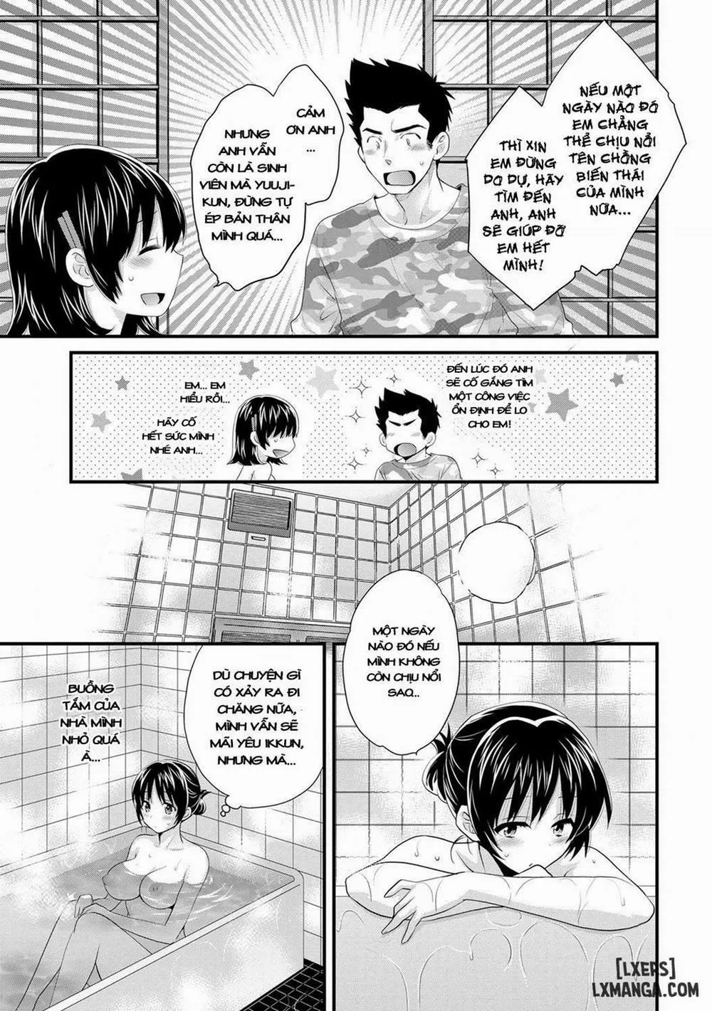 HentaiVN.net - Ảnh 3 - Niizuma Osenaka Nagashimasu - Chương 15