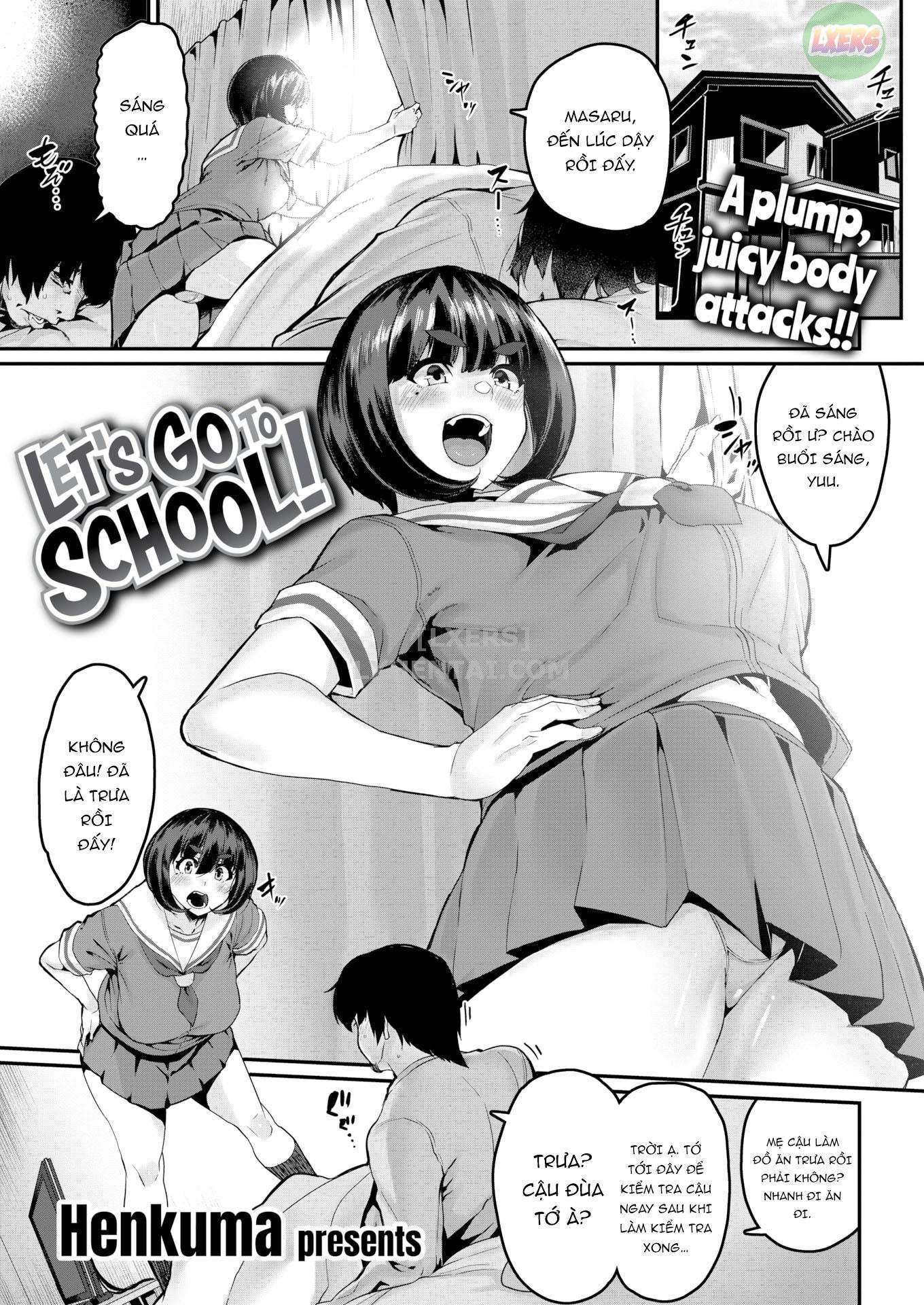 HentaiVN.net - Ảnh 5 - Đi học thôi nào!! - Oneshot
