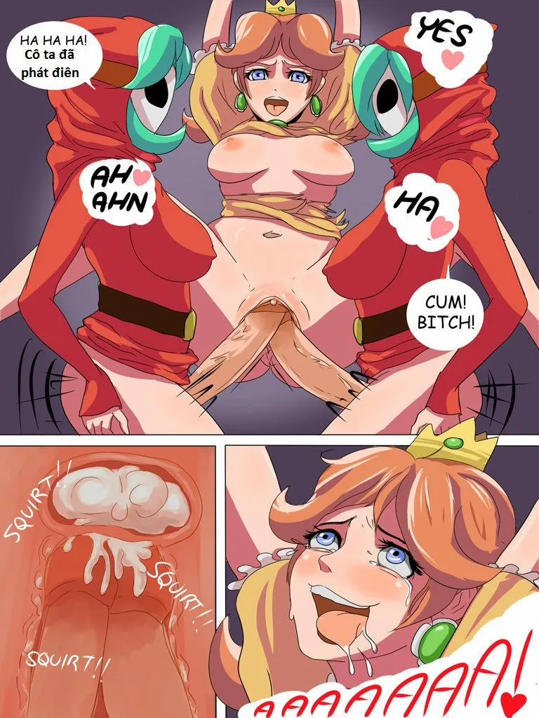 HentaiVN.net - Ảnh 10 - Mushed Shrooms Kingdom - Chương 2 Cứu Daisy