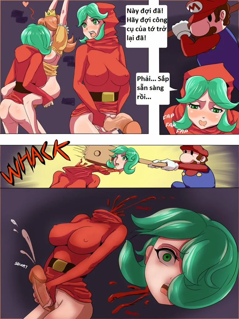HentaiVN.net - Ảnh 12 - Mushed Shrooms Kingdom - Chương 2 Cứu Daisy