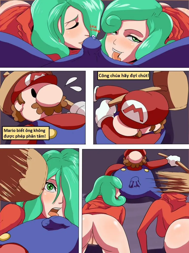 HentaiVN.net - Ảnh 8 - Mushed Shrooms Kingdom - Chương 2 Cứu Daisy