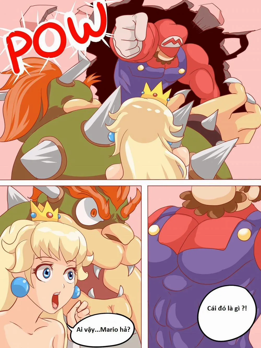 HentaiVN.net - Ảnh 7 - Mushed Shrooms Kingdom - Chương 3 Cứu Peach Và Kết thúc hành trình