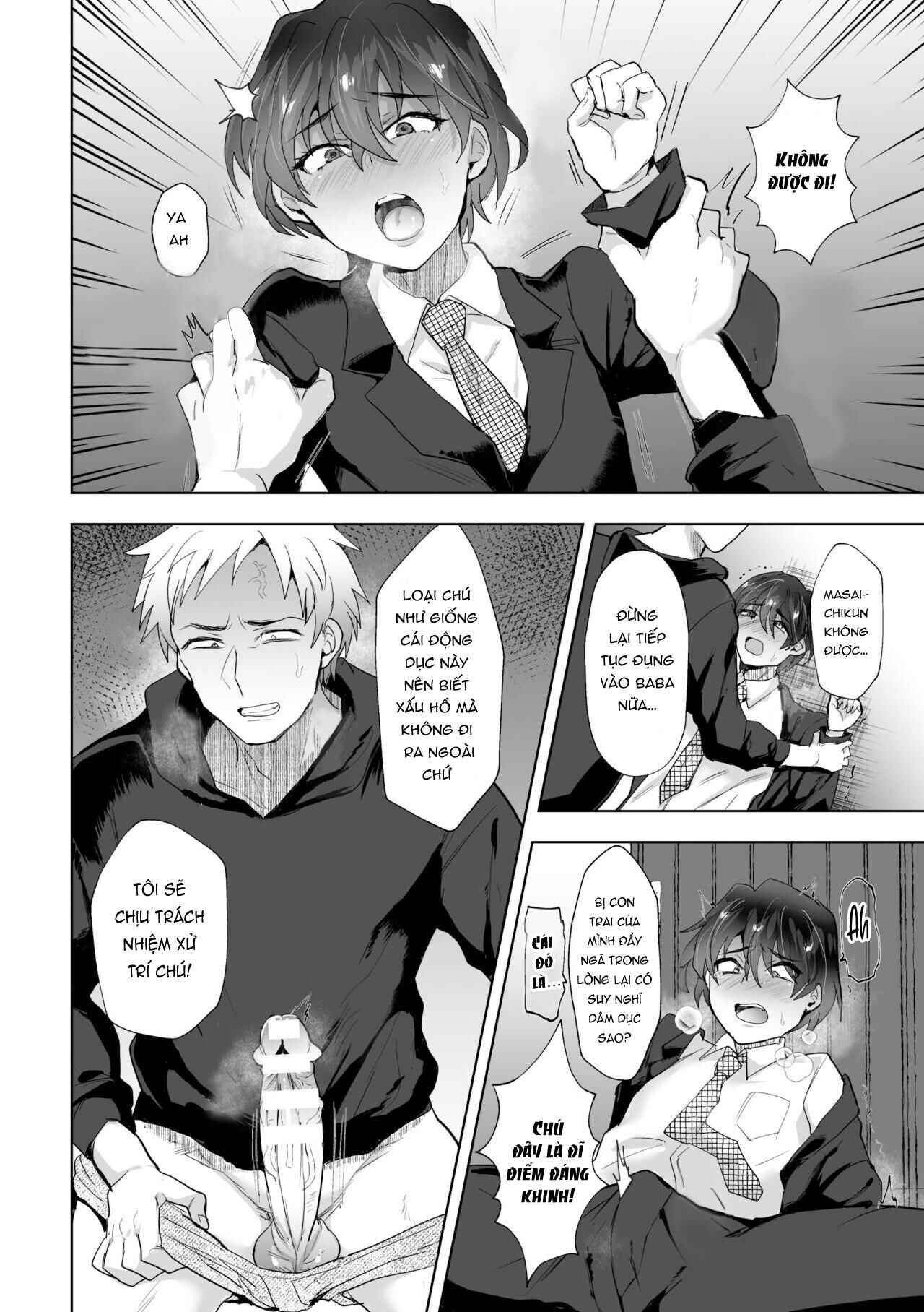 HentaiVN.net - Ảnh 16 - Ore no Oyaji ga Kaisha de Nikubenki ni Sarete Iru Ken - oneshot