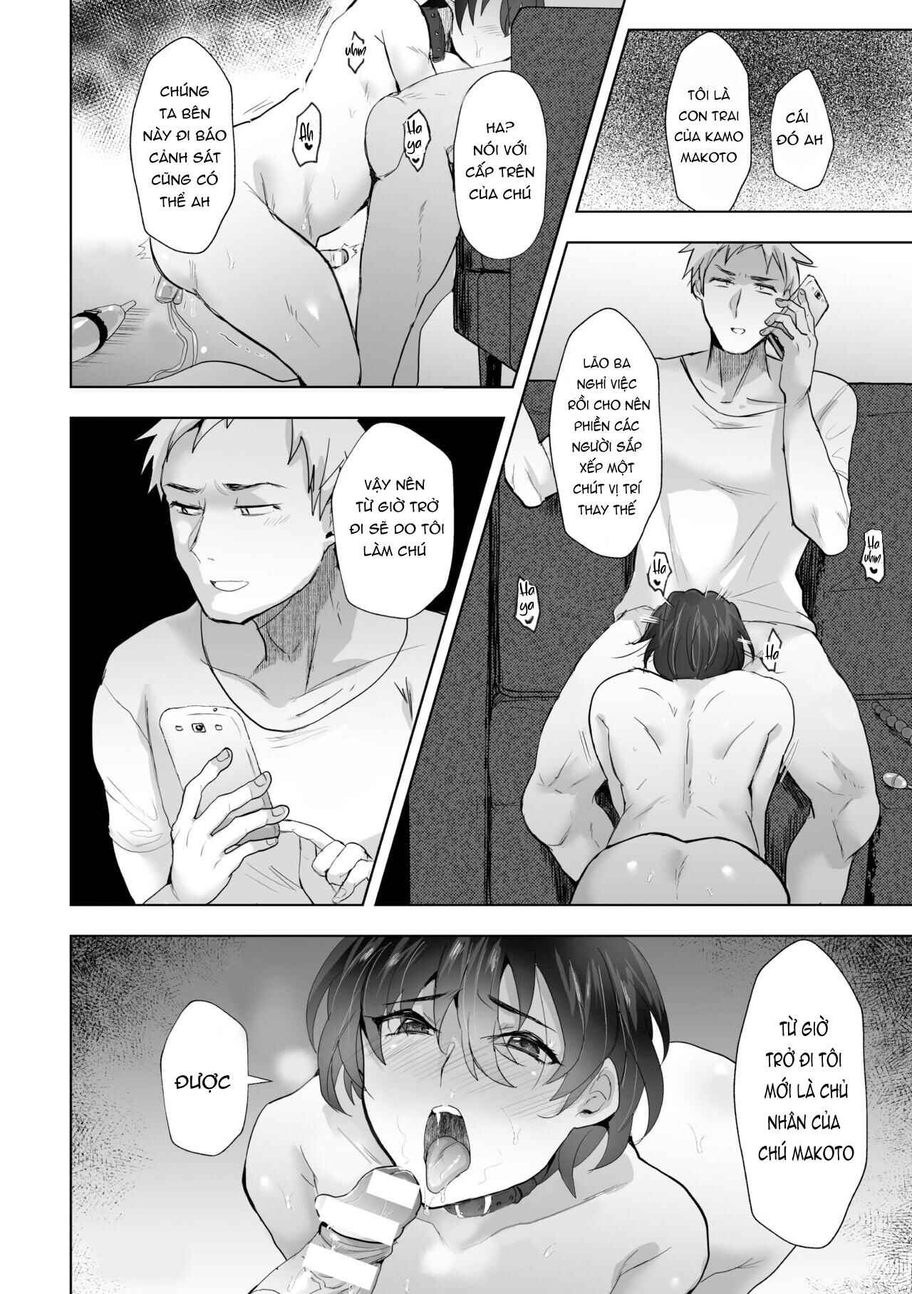 HentaiVN.net - Ảnh 22 - Ore no Oyaji ga Kaisha de Nikubenki ni Sarete Iru Ken - oneshot