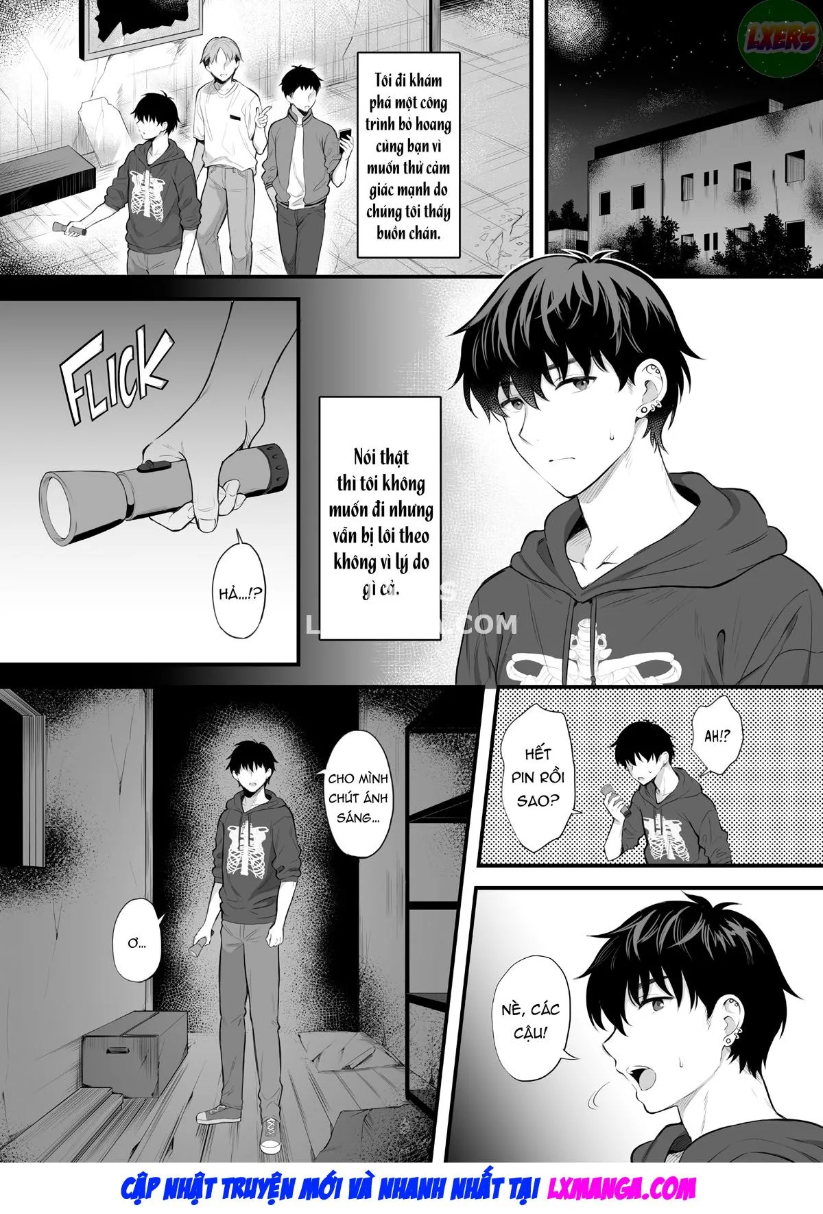 HentaiVN.net - Ảnh 3 - Haikyo de Jirai Joshi to Yonakajuu Nakadashi Sex shita Hanashi - Chap 1