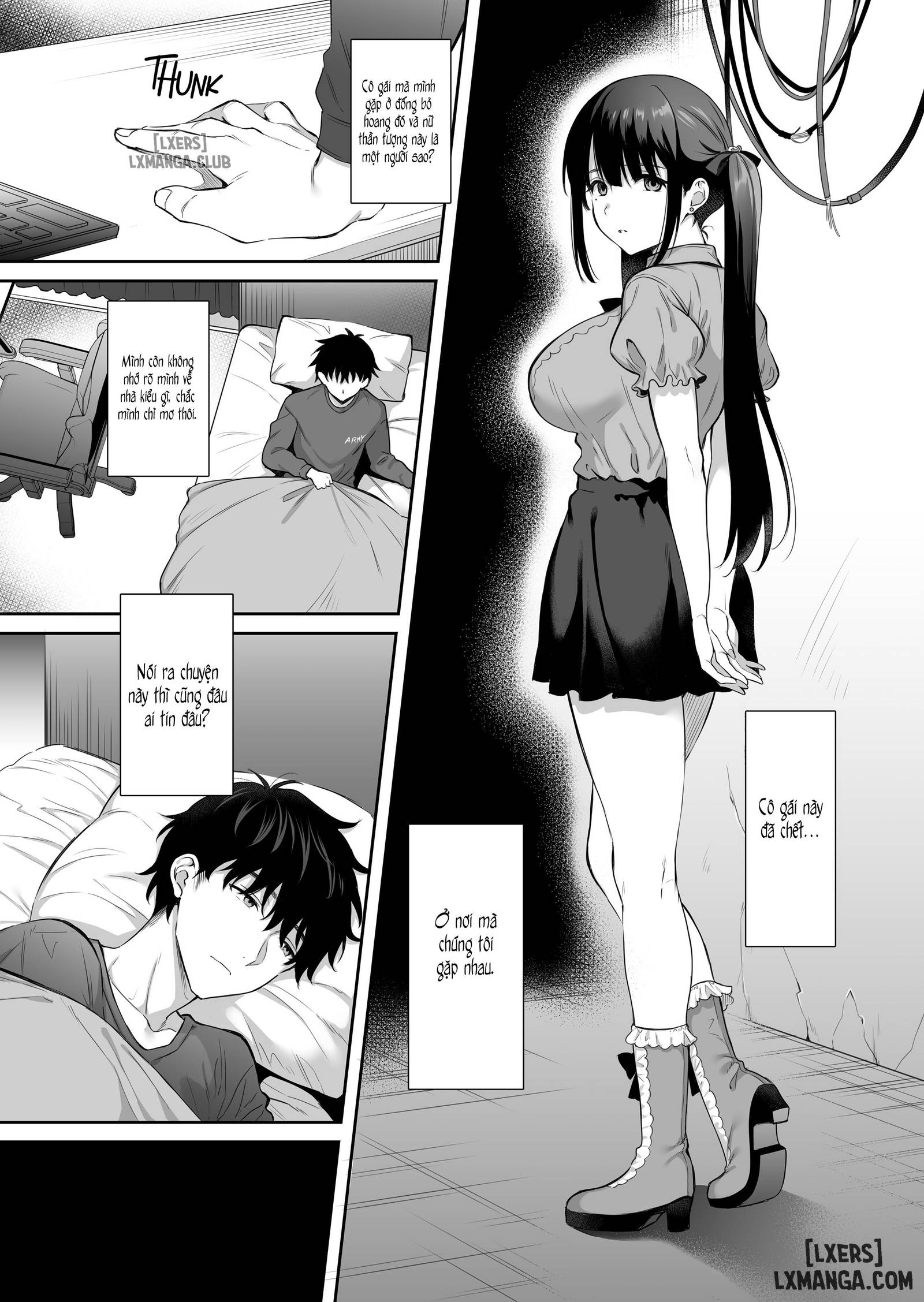 HentaiVN.net - Ảnh 12 - Haikyo de Jirai Joshi to Yonakajuu Nakadashi Sex shita Hanashi - Urban Sexploration 2