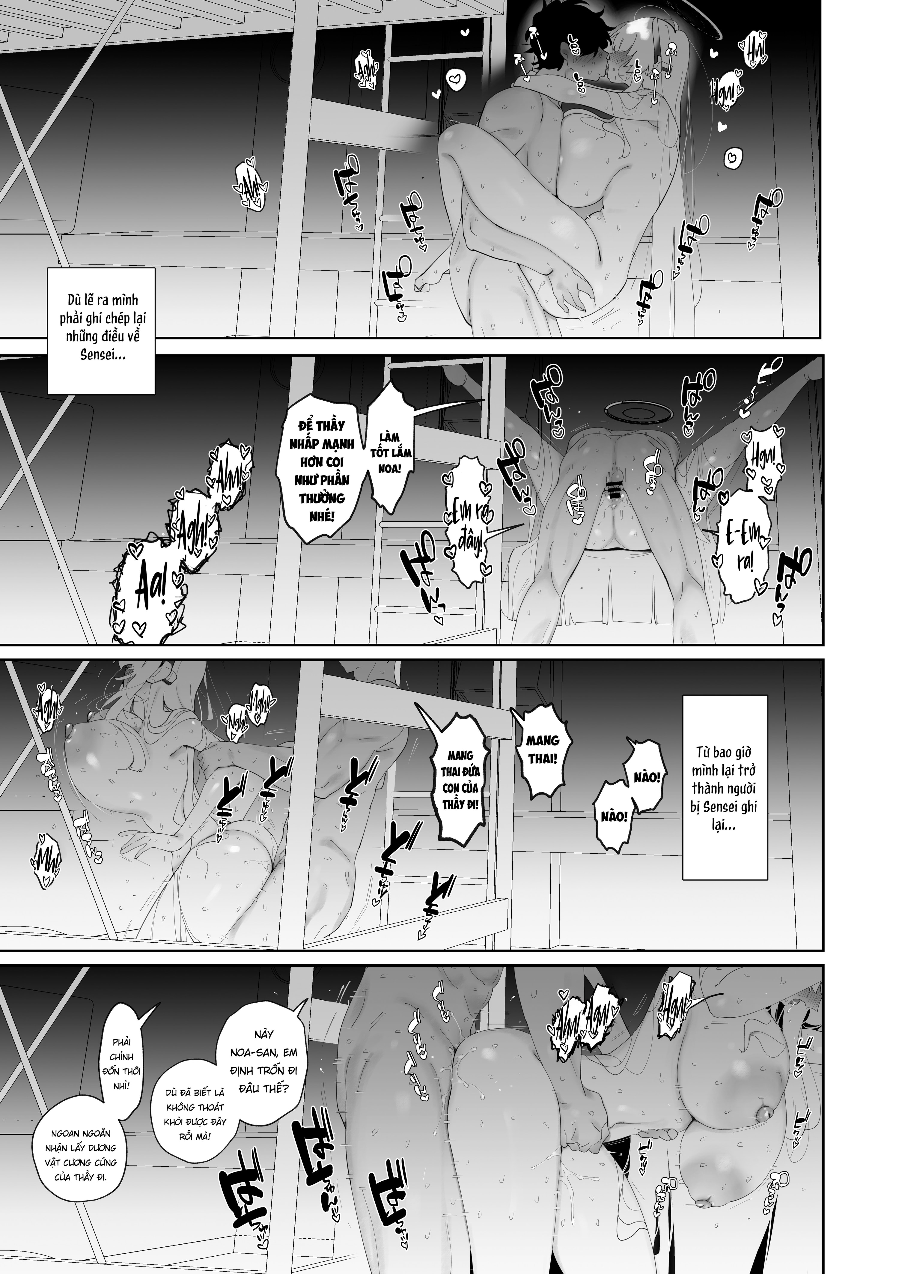 HentaiVN.net - Ảnh 20 - Noa to Hakozume - Oneshot nổ cặc