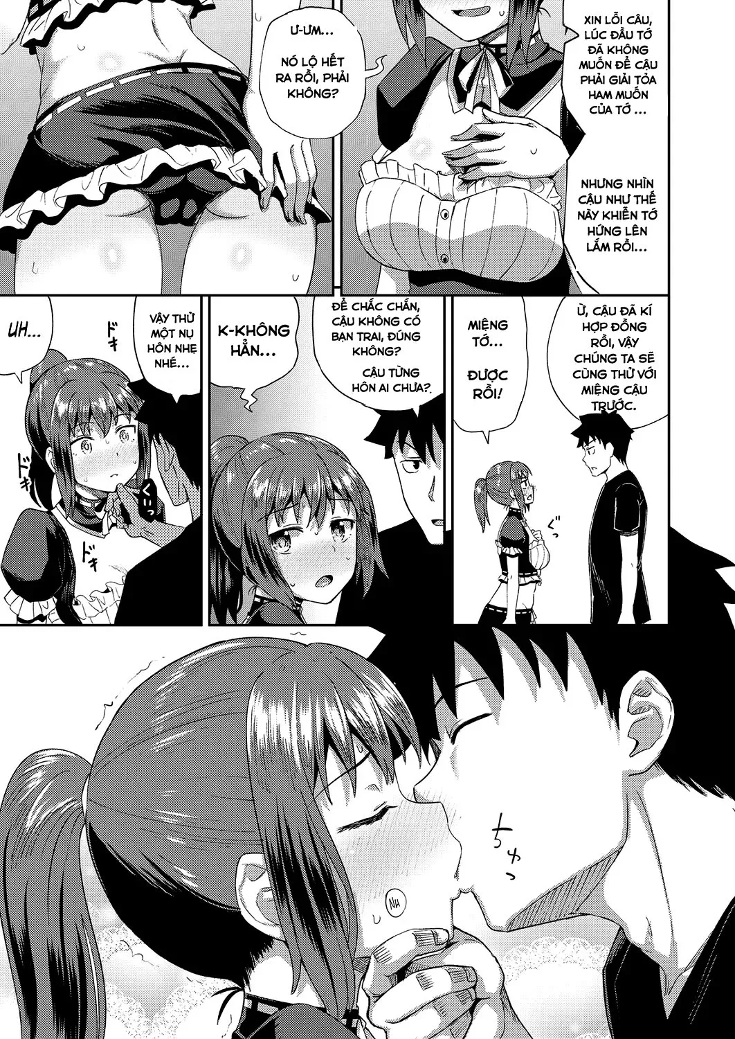HentaiVN.net - Ảnh 11 - Cô bạn thuở nhỏ là hầu gái mồm lồn của tôi [Osananajimi Wa Ore No Senzoku Okuchi Maid; My Childhood Friend Is My Personal Mouth Maid] - Chap 1
