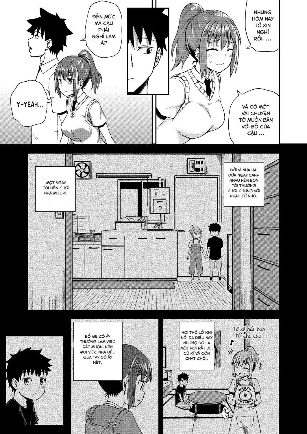 HentaiVN.net - Ảnh 3 - Cô bạn thuở nhỏ là hầu gái mồm lồn của tôi [Osananajimi Wa Ore No Senzoku Okuchi Maid; My Childhood Friend Is My Personal Mouth Maid] - Chap 1