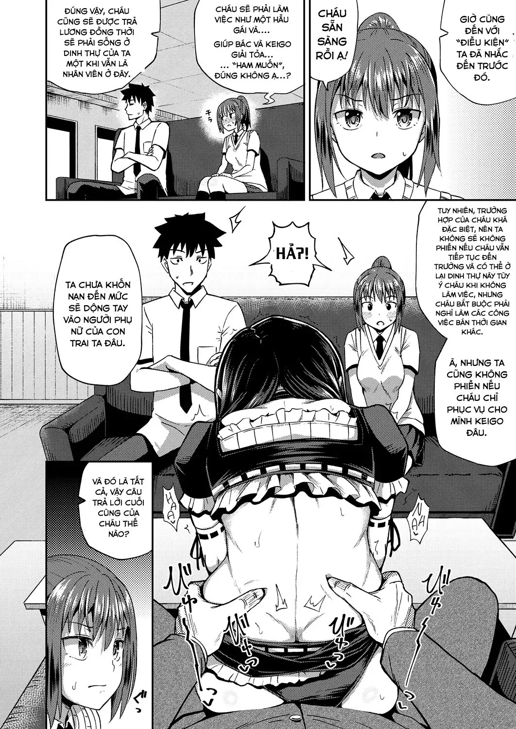 HentaiVN.net - Ảnh 6 - Cô bạn thuở nhỏ là hầu gái mồm lồn của tôi [Osananajimi Wa Ore No Senzoku Okuchi Maid; My Childhood Friend Is My Personal Mouth Maid] - Chap 1