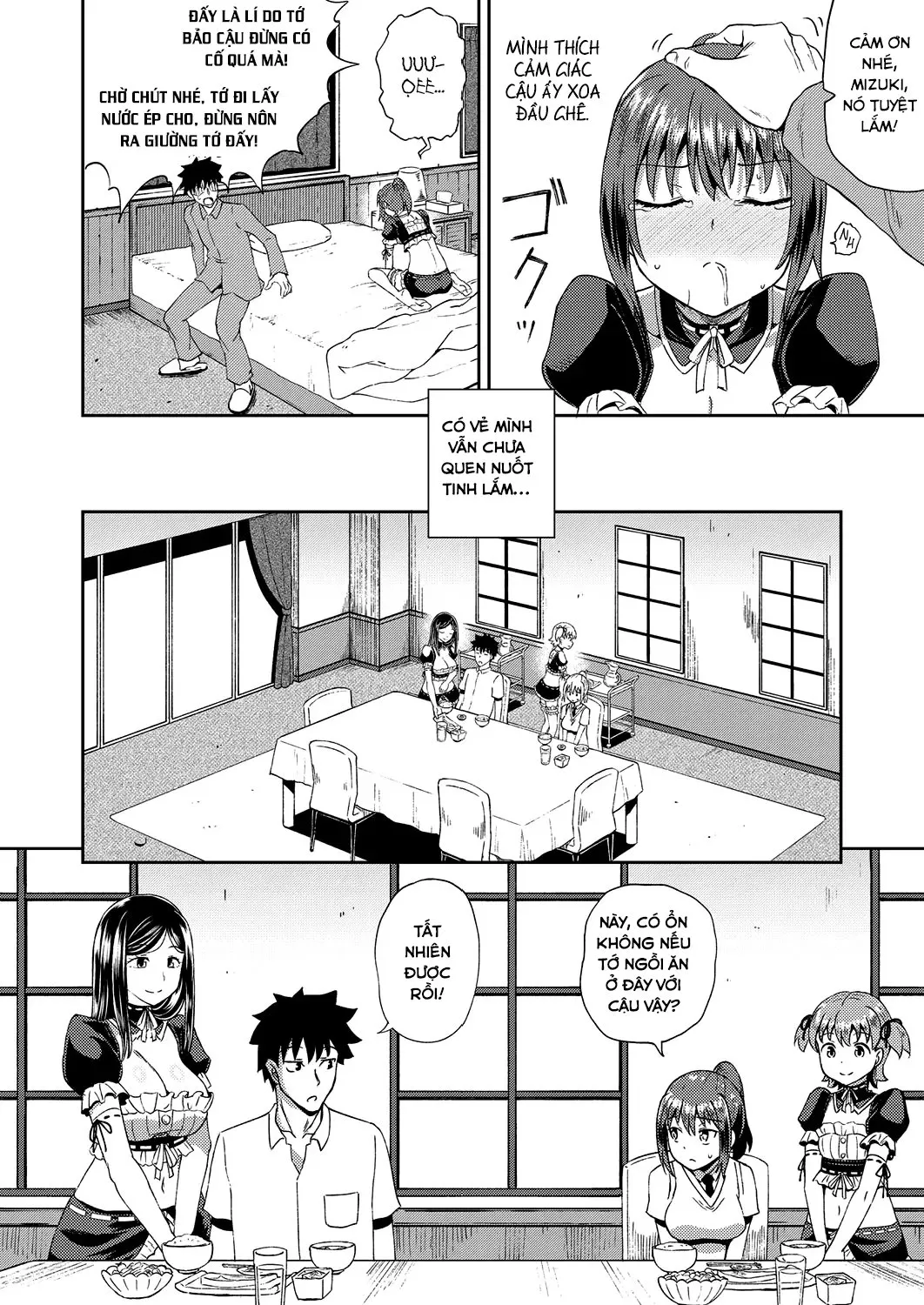 HentaiVN.net - Ảnh 6 - Cô bạn thuở nhỏ là hầu gái mồm lồn của tôi [Osananajimi Wa Ore No Senzoku Okuchi Maid; My Childhood Friend Is My Personal Mouth Maid] - Chap 2.1