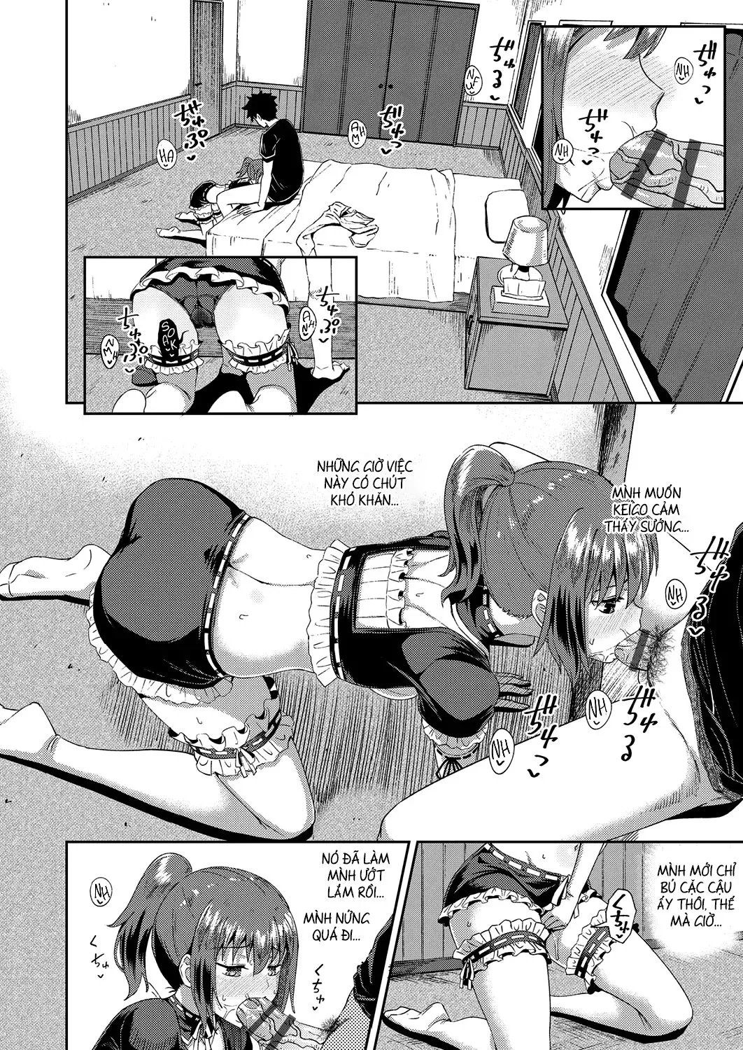 HentaiVN.net - Ảnh 18 - Cô bạn thuở nhỏ là hầu gái mồm lồn của tôi [Osananajimi Wa Ore No Senzoku Okuchi Maid; My Childhood Friend Is My Personal Mouth Maid] - Chap 2