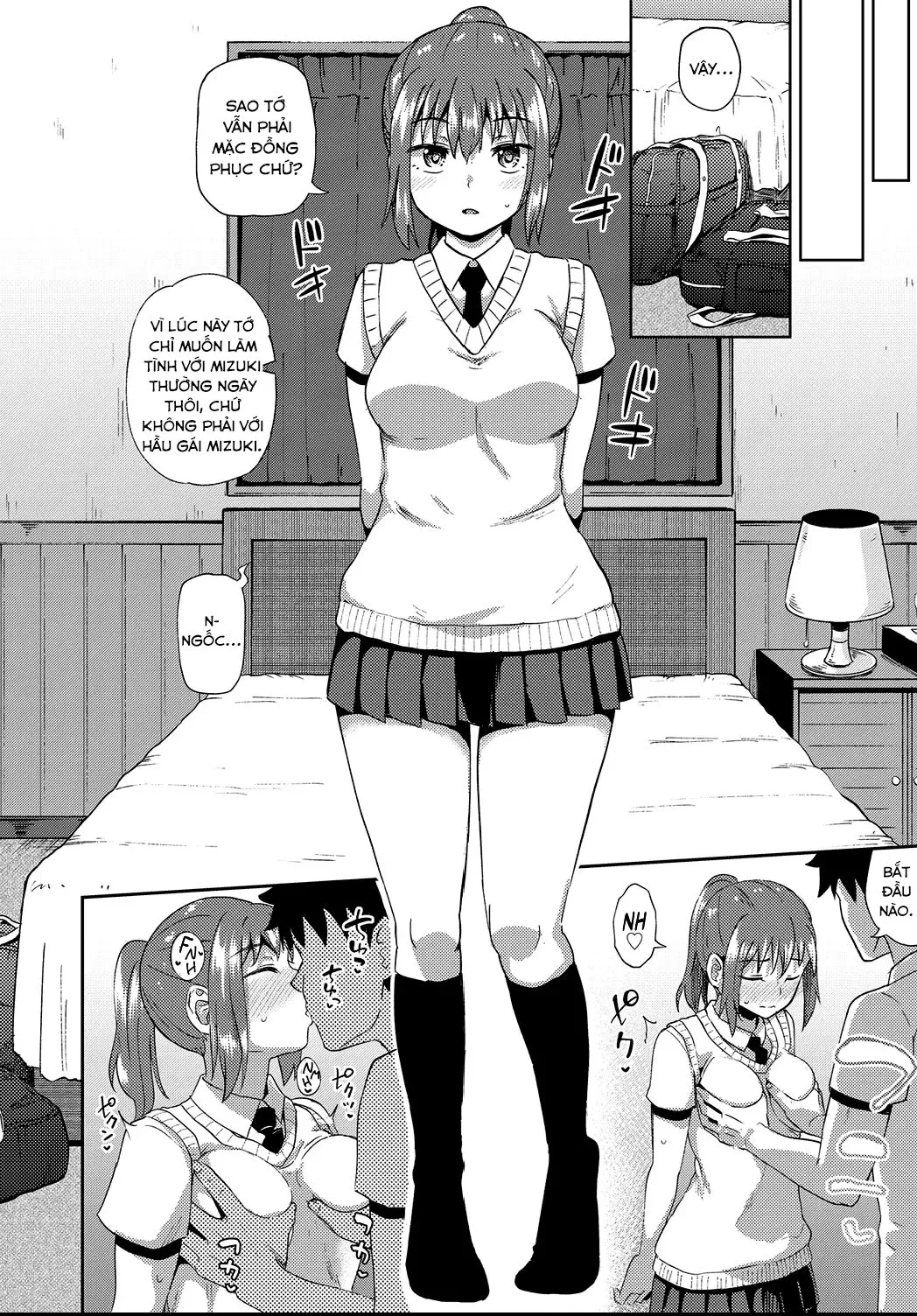 HentaiVN.net - Ảnh 18 - Cô bạn thuở nhỏ là hầu gái mồm lồn của tôi [Osananajimi Wa Ore No Senzoku Okuchi Maid; My Childhood Friend Is My Personal Mouth Maid] - Chap 4