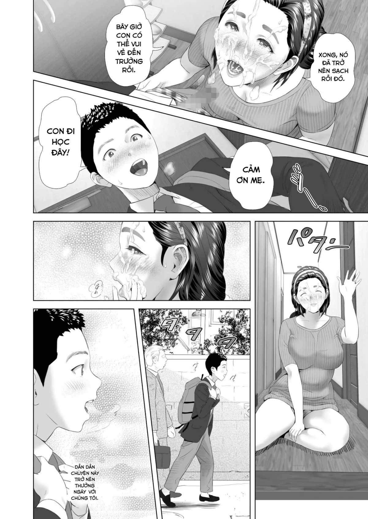 HentaiVN.net - Ảnh 12 - Kinjo Yuuwaku Musuko o Icha Love SEX Zuke ni Suru Haha Hen - Chap 1