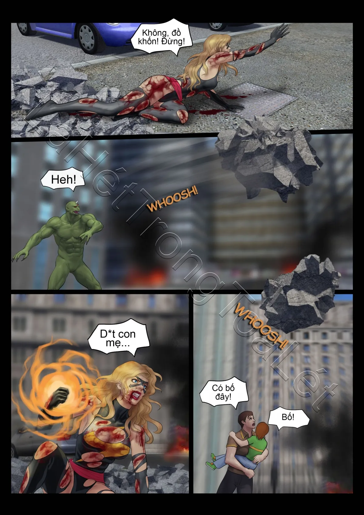 HentaiVN.net - Ảnh 13 - Ác mộng của các Avenger (GURO) [Avengers' Nightmare] - Ngày tàn của Ms. Marvel (tập 2)