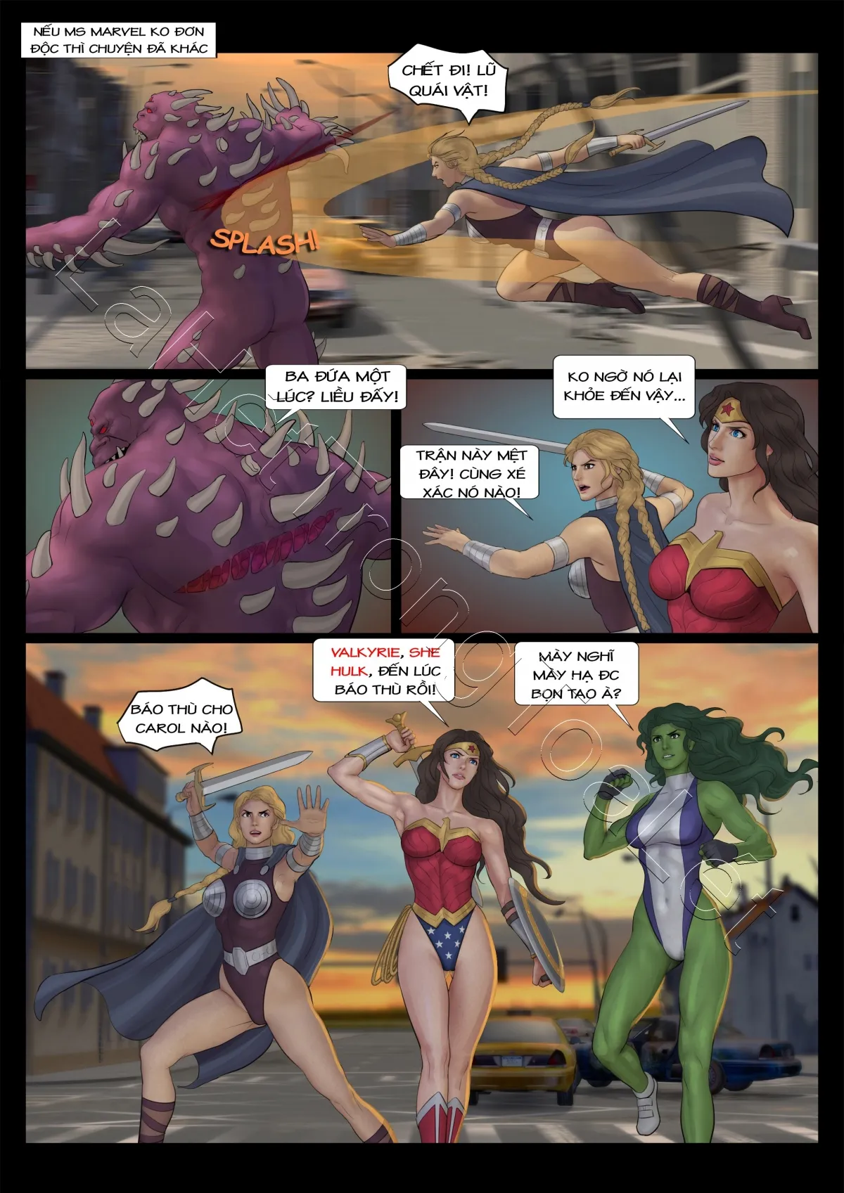 HentaiVN.net - Ảnh 4 - Ác mộng của các Avenger (GURO) [Avengers' Nightmare] - Ác mộng của các Avenger phần 1 (tập 1)
