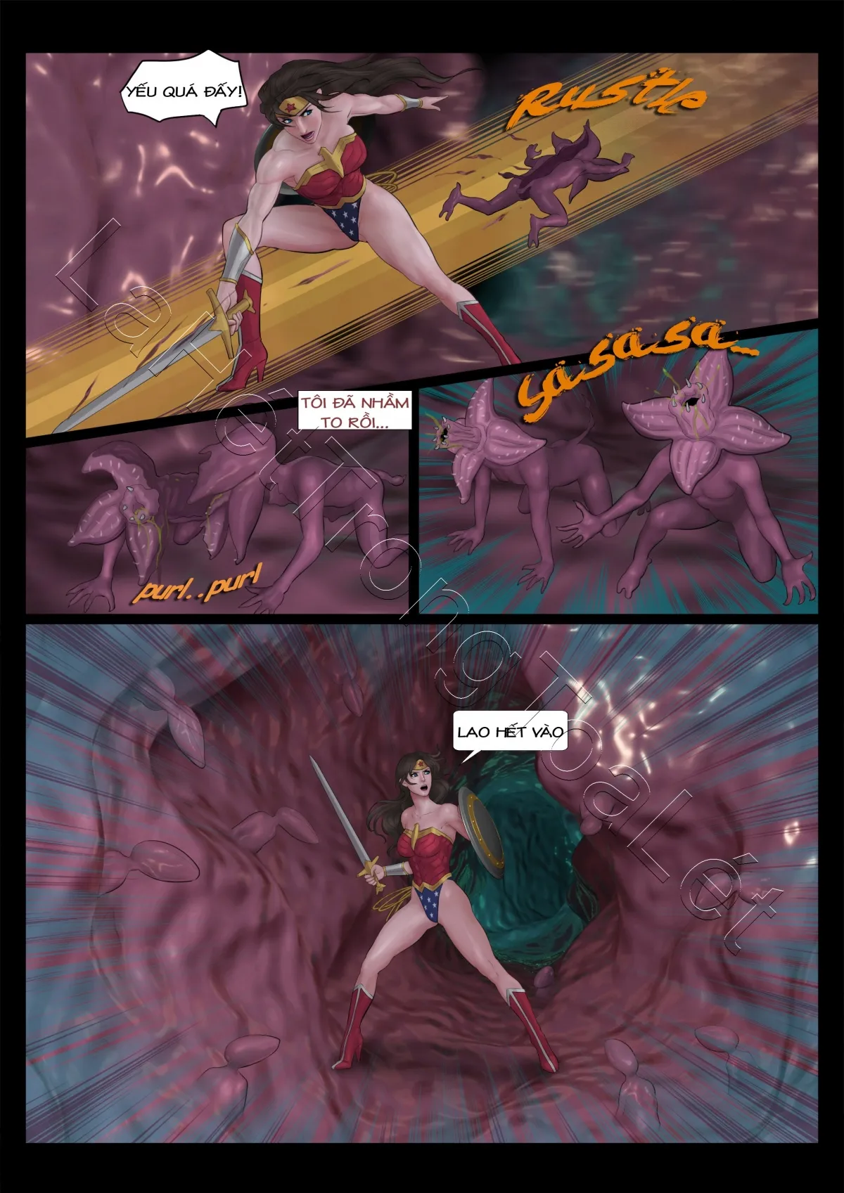 HentaiVN.net - Ảnh 9 - Ác mộng của các Avenger (GURO) [Avengers' Nightmare] - Ác mộng của các Avenger phần 1 (tập 1)