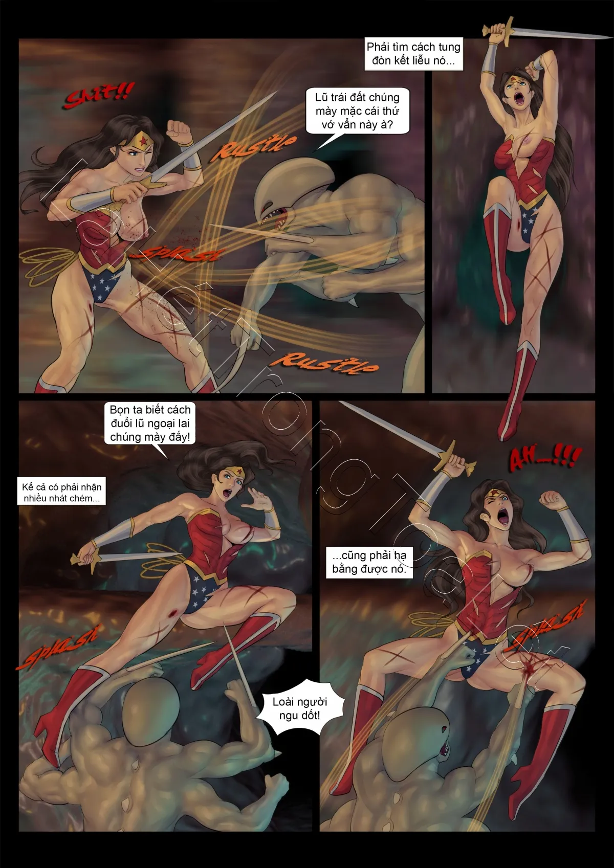 HentaiVN.net - Ảnh 6 - Ác mộng của các Avenger (GURO) [Avengers' Nightmare] - Ác mộng của các Avenger phần 1 (tập 2)