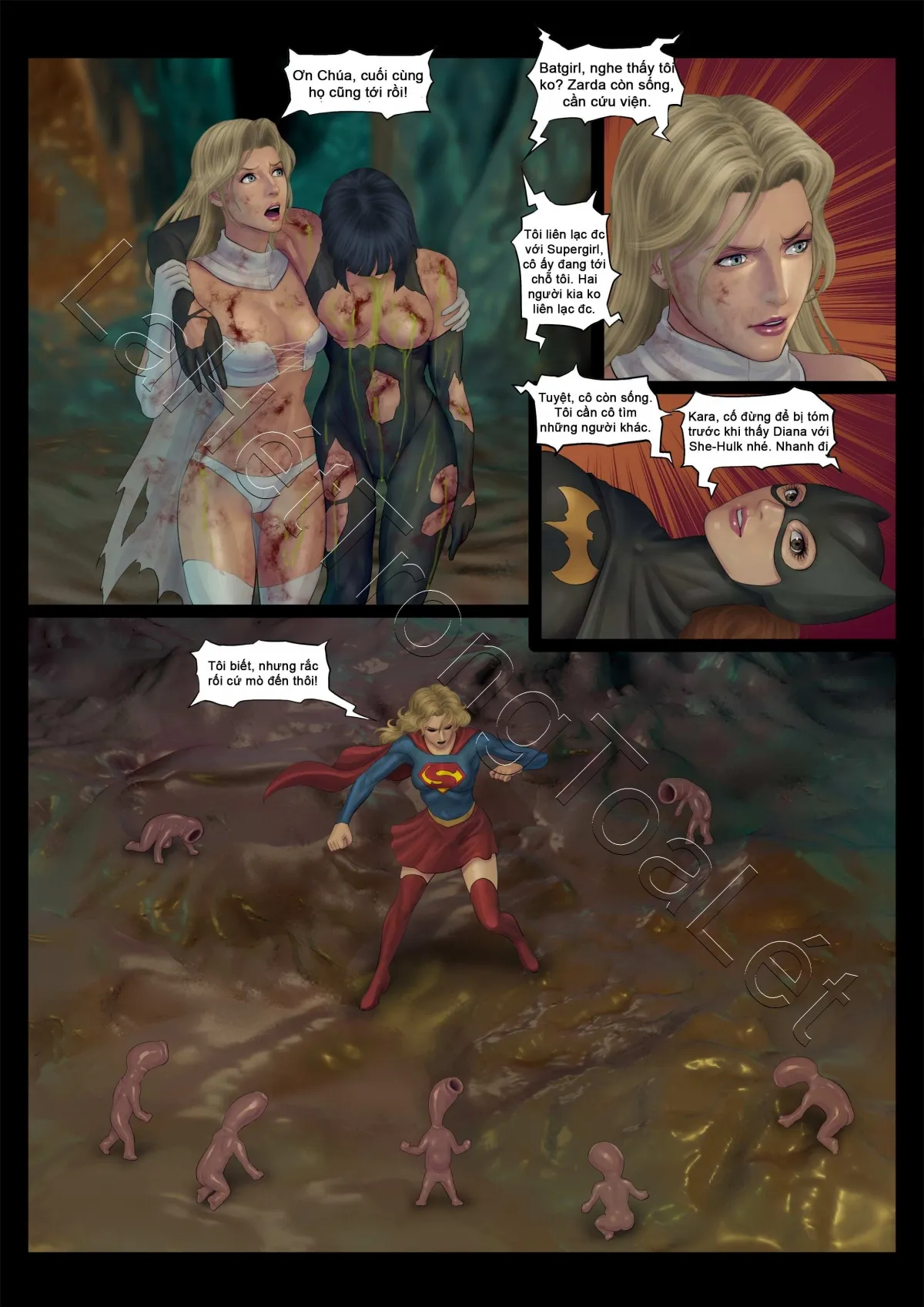 HentaiVN.net - Ảnh 5 - Ác mộng của các Avenger (GURO) [Avengers' Nightmare] - Ác mộng của các Avenger phần 3 (tập 1)