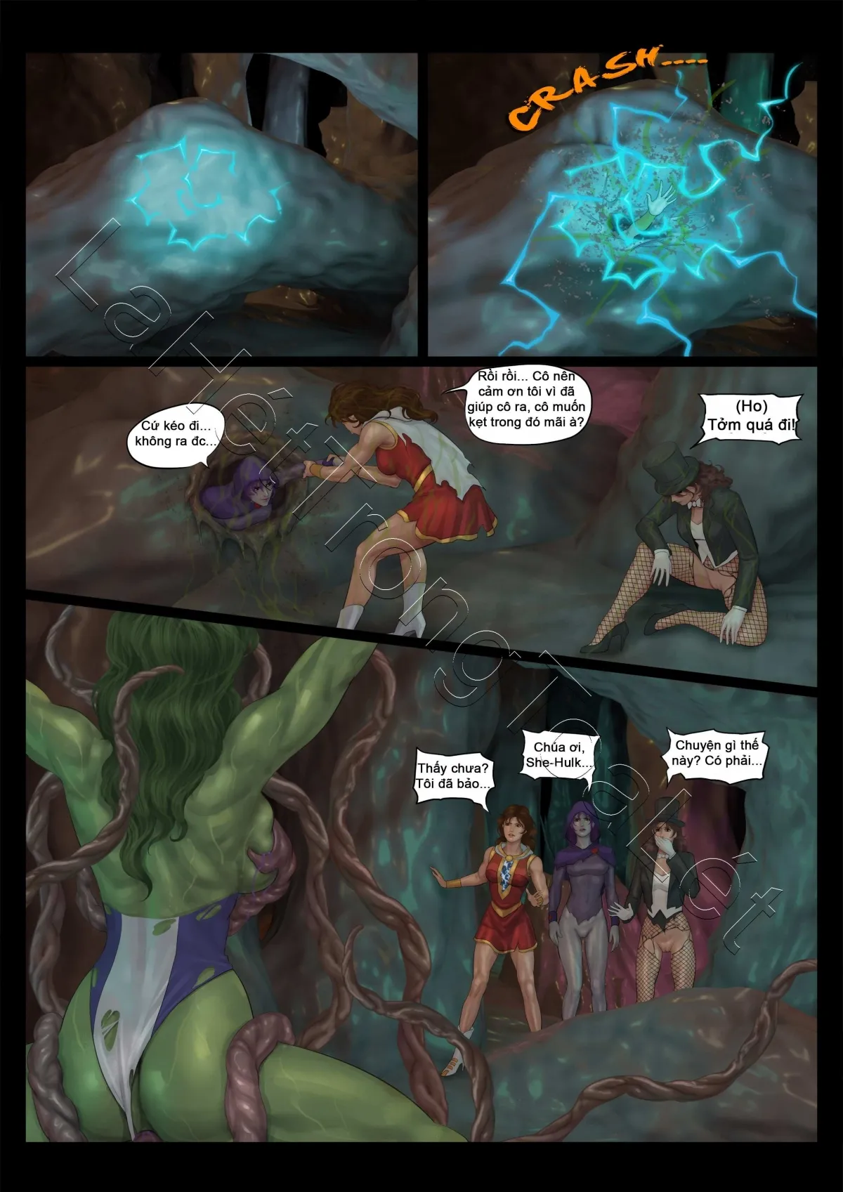 HentaiVN.net - Ảnh 6 - Ác mộng của các Avenger (GURO) [Avengers' Nightmare] - Ác mộng của các Avenger phần 3 (tập 2)