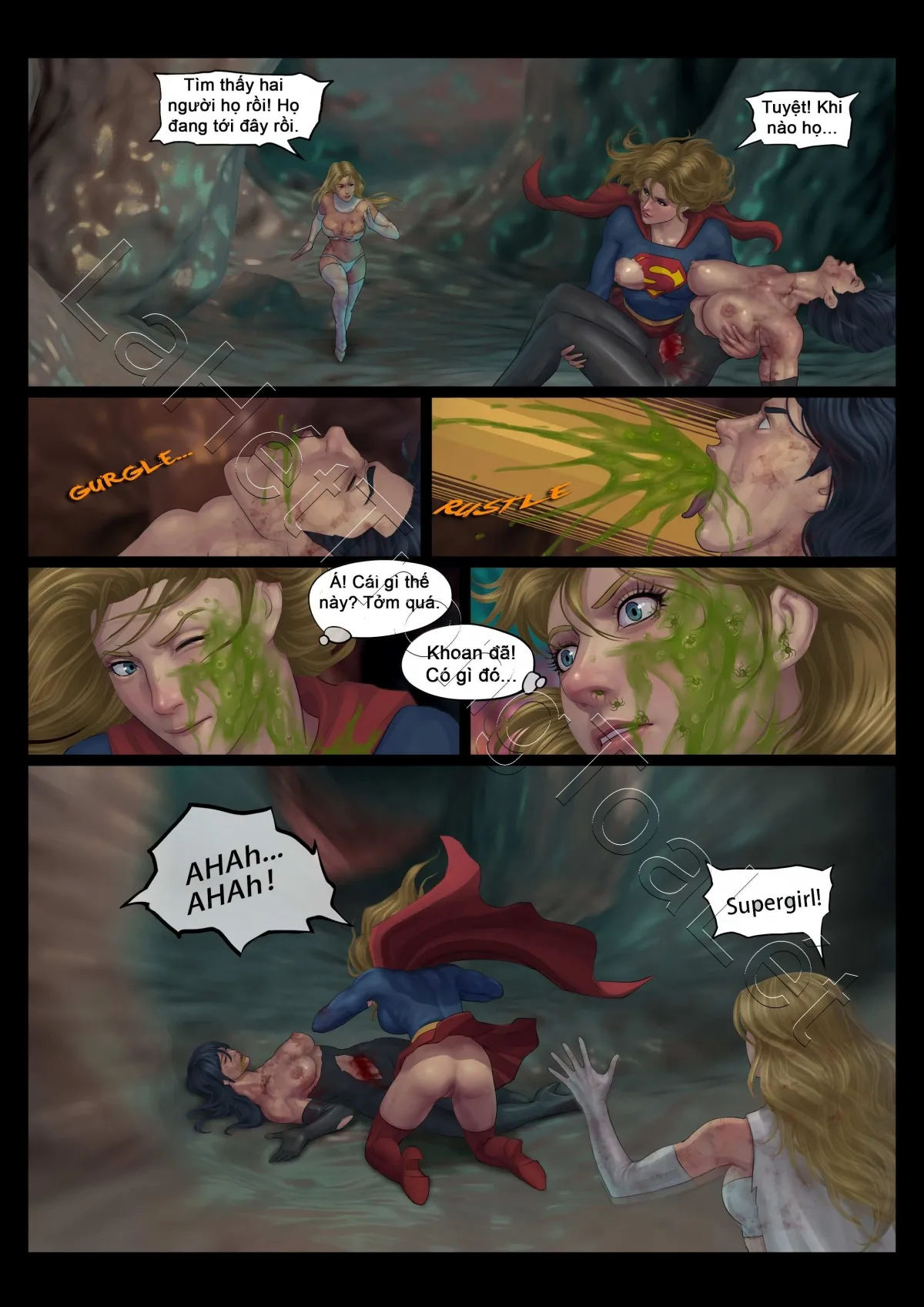 HentaiVN.net - Ảnh 8 - Ác mộng của các Avenger (GURO) [Avengers' Nightmare] - Ác mộng của các Avenger phần 3 (tập 2)