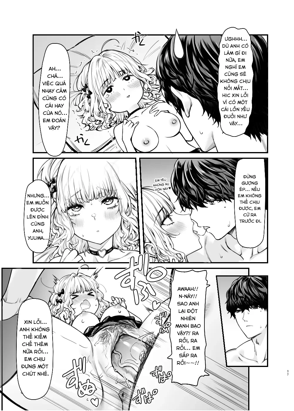 HentaiVN.net - Ảnh 25 - Jiraikei Joshi to Yatte Mitai - Ruka - Một Bắn