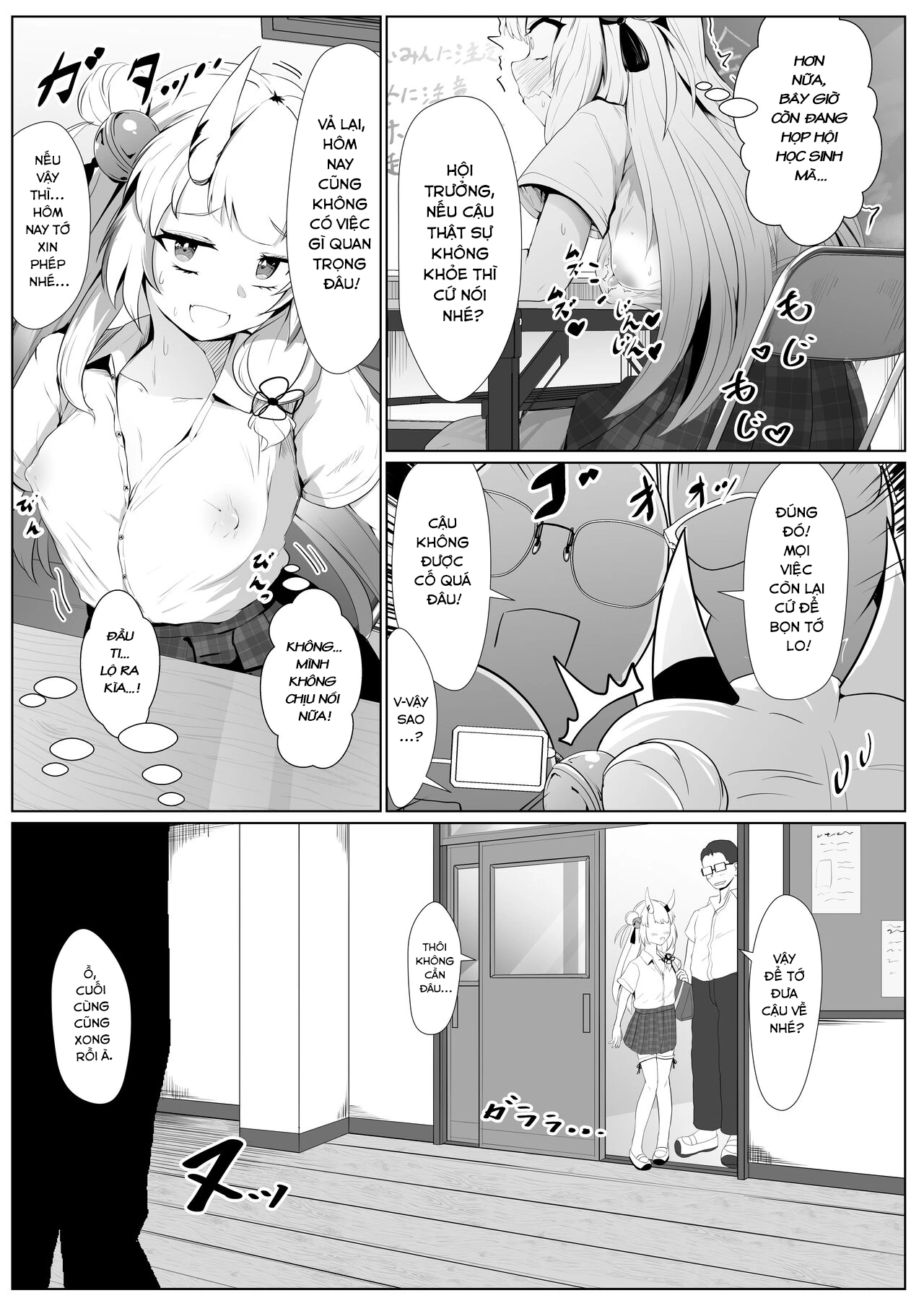 HentaiVN.net - Ảnh 10 - Thôi miên thuật: Mặt trái của Nakiri - Oneshot