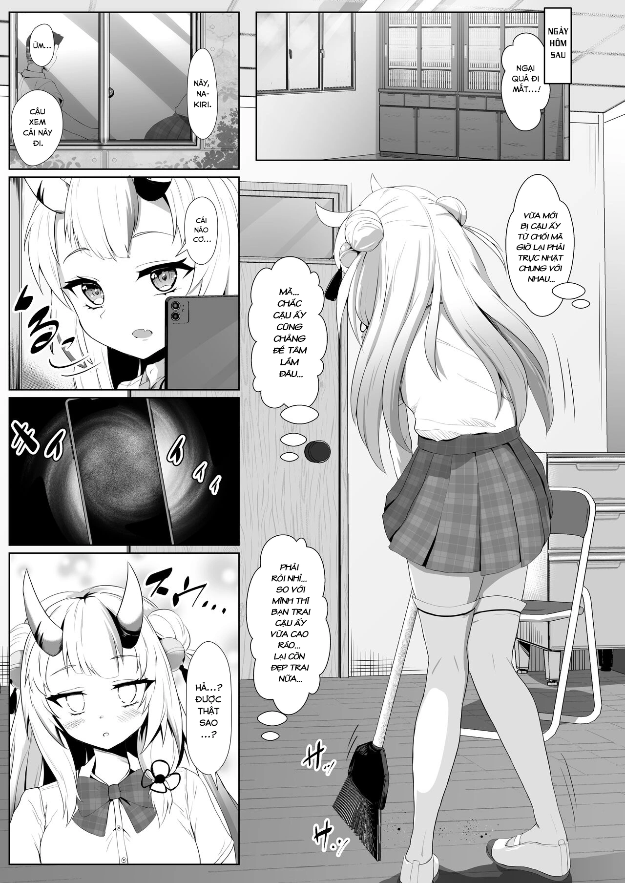 HentaiVN.net - Ảnh 6 - Thôi miên thuật: Mặt trái của Nakiri - Oneshot