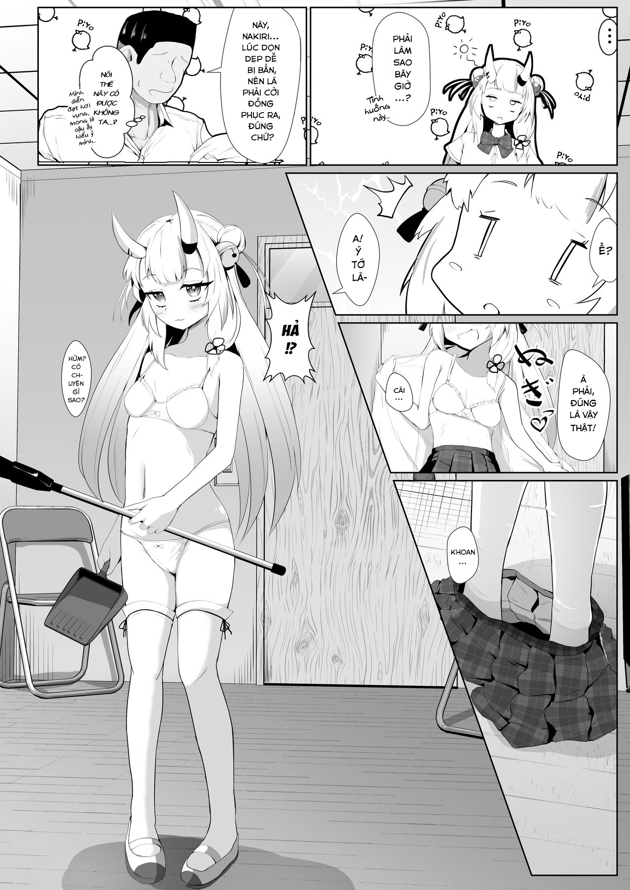HentaiVN.net - Ảnh 7 - Thôi miên thuật: Mặt trái của Nakiri - Oneshot