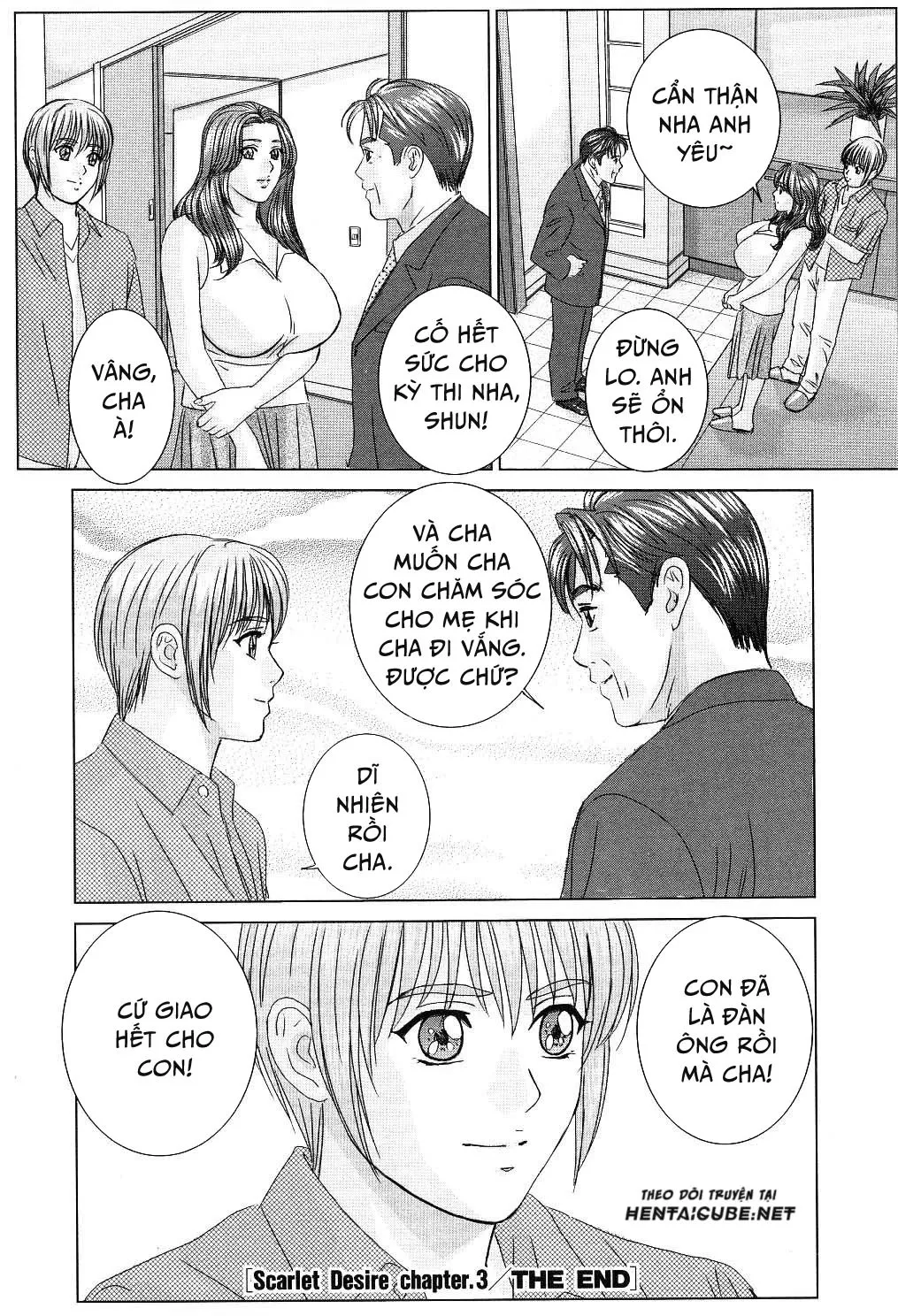 HentaiVN.net - Ảnh 31 - Scarlet Desire - Chap 3 - Nỗi dằn vặt tàn nhẫn