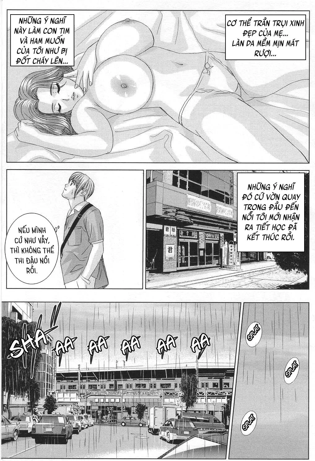 HentaiVN.net - Ảnh 3 - Scarlet Desire - Chap 3 - Nỗi dằn vặt tàn nhẫn