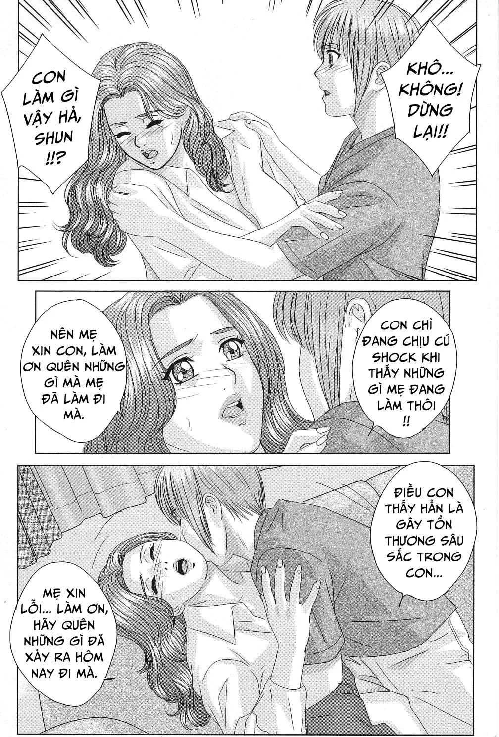 HentaiVN.net - Ảnh 8 - Scarlet Desire - Chap 5.1 - Quan hệ cấm kỵ phần 1