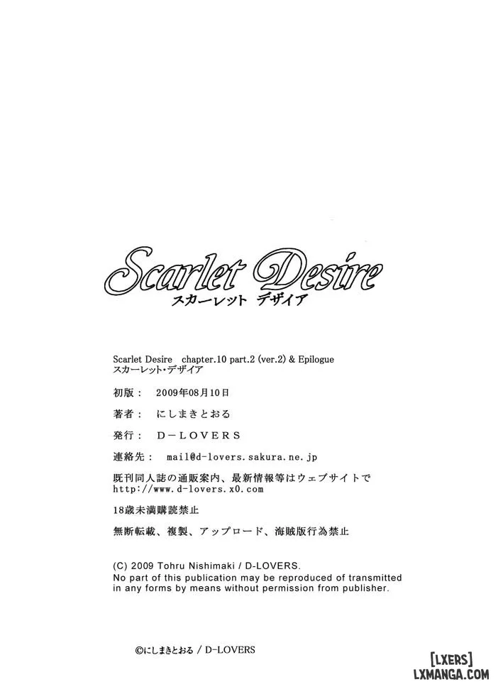 HentaiVN.net - Ảnh 28 - Scarlet Desire - Chapter 12 END