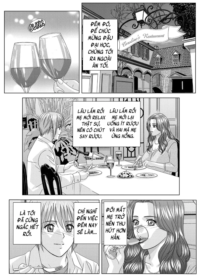 HentaiVN.net - Ảnh 13 - Scarlet Desire - Chap 10-1 - Đêm đặc biệt - Phần 1