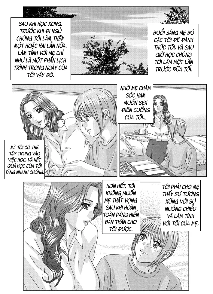 HentaiVN.net - Ảnh 8 - Scarlet Desire - Chap 10-1 - Đêm đặc biệt - Phần 1