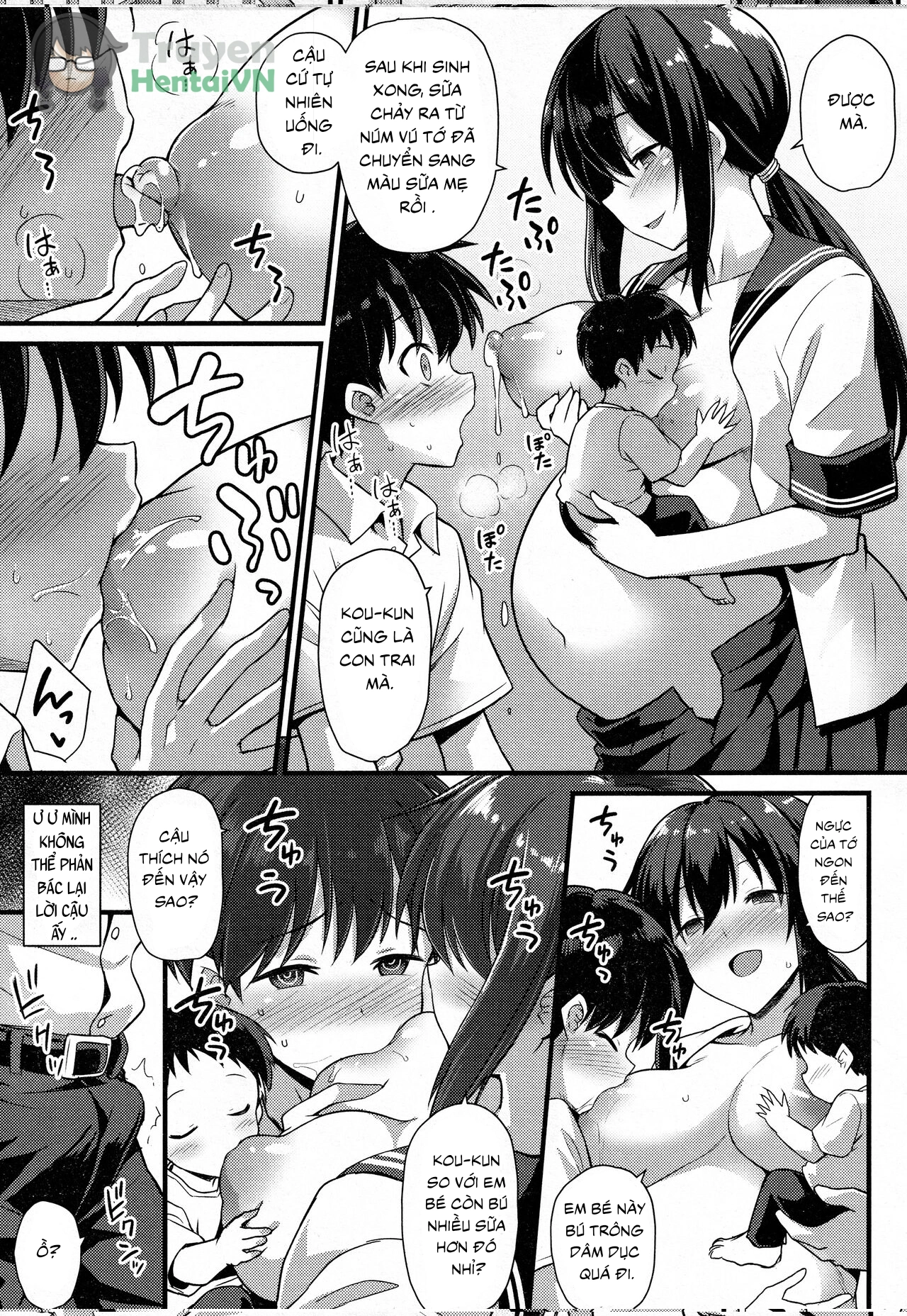 HentaiVN.net - Ảnh 10 - Sakura-chan-chi no Oyakodon 2-haime! - Oneshot
