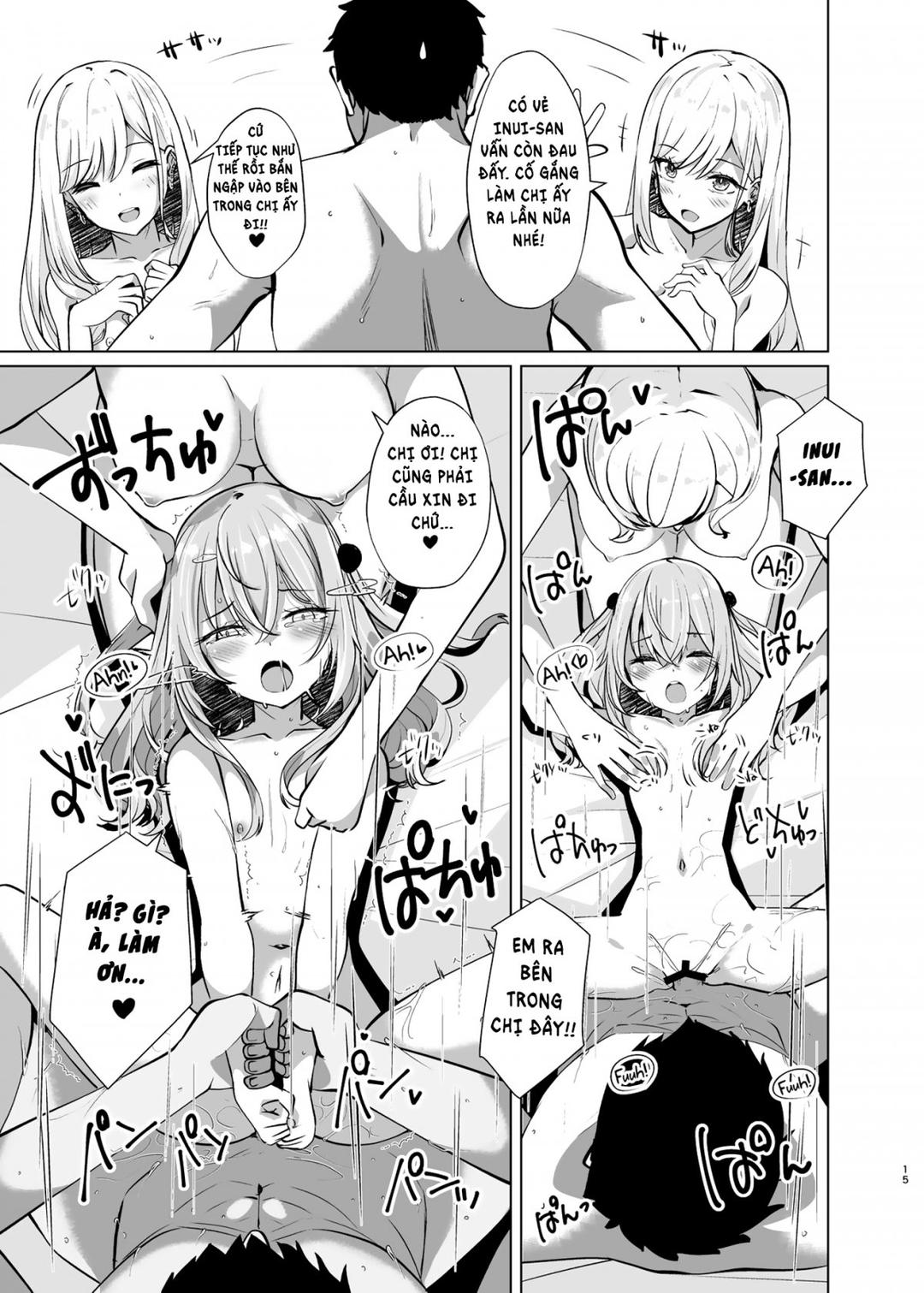 HentaiVN.net - Ảnh 16 - Fucking Two Cosplayers For Free - Chap 1: làm tình với 2 em cosplayer ngọt nước