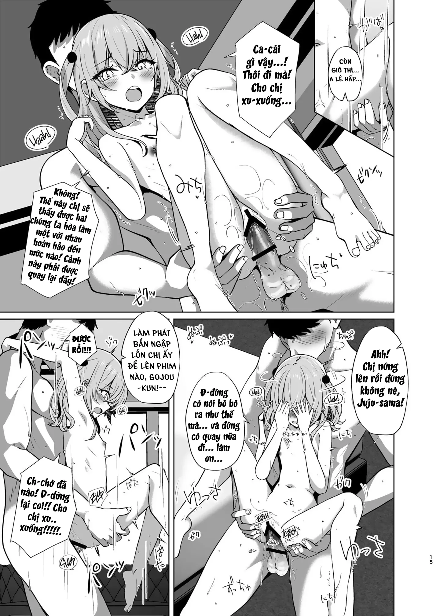 HentaiVN.net - Ảnh 15 - Fucking Two Cosplayers For Free - Chap 2: Quay phim heo cùng 2 cô nàng cosplayer ngọt nước