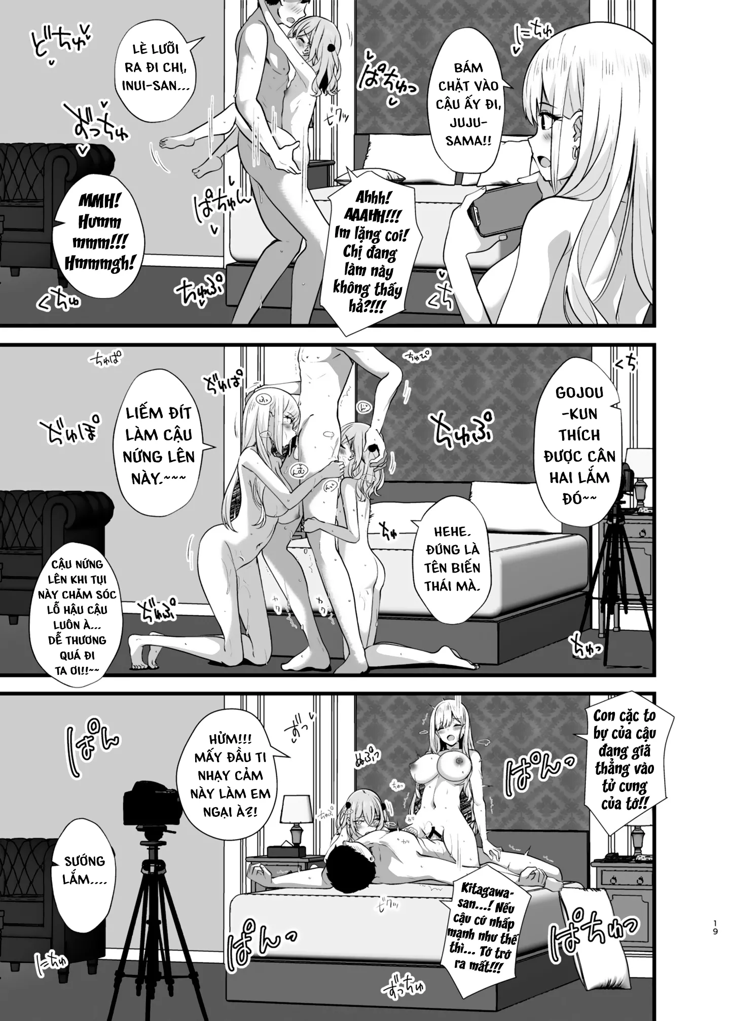 HentaiVN.net - Ảnh 19 - Fucking Two Cosplayers For Free - Chap 2: Quay phim heo cùng 2 cô nàng cosplayer ngọt nước
