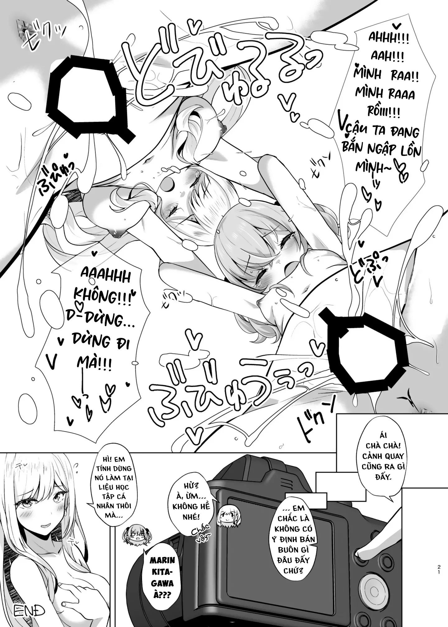 HentaiVN.net - Ảnh 21 - Fucking Two Cosplayers For Free - Chap 2: Quay phim heo cùng 2 cô nàng cosplayer ngọt nước