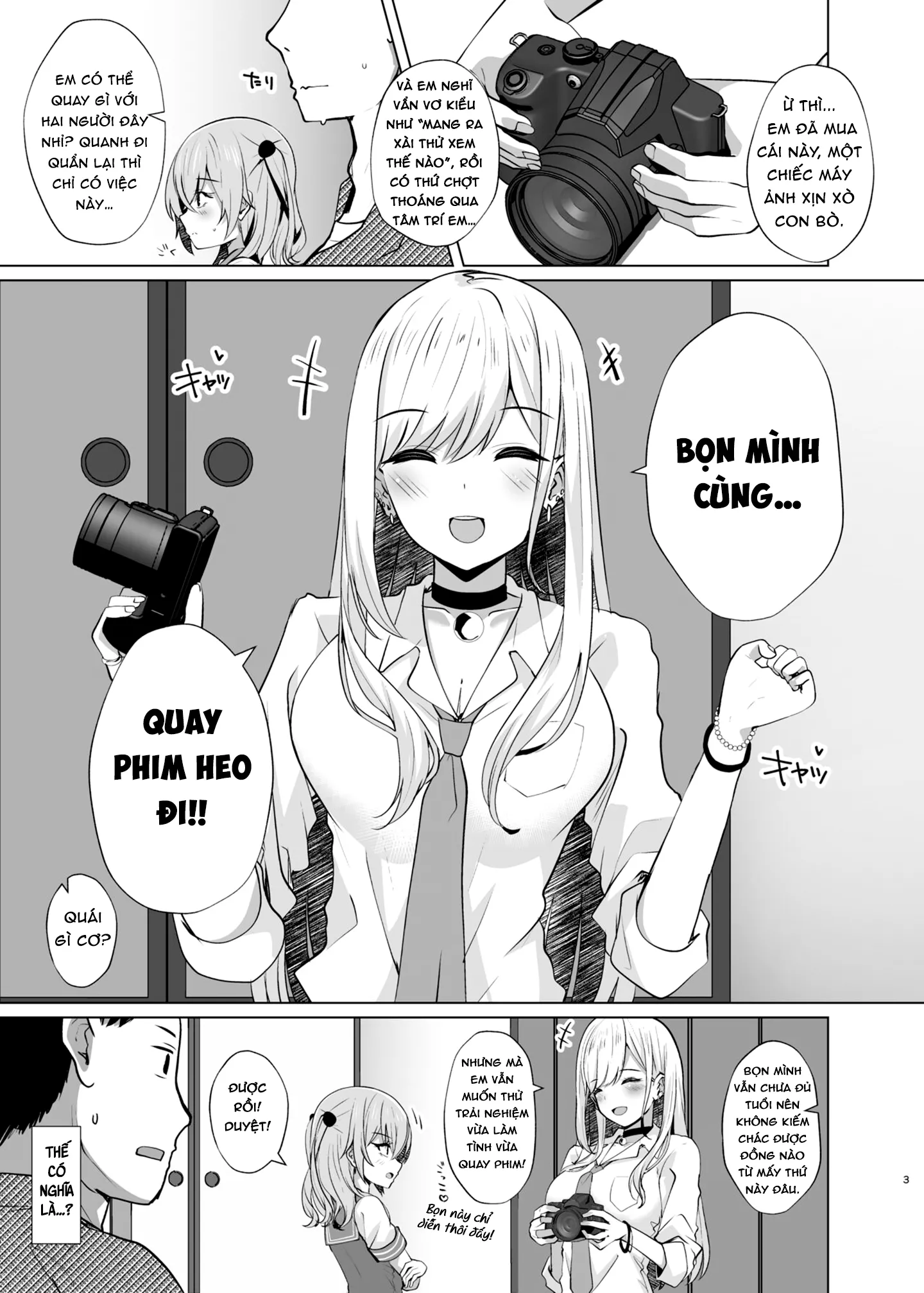 HentaiVN.net - Ảnh 3 - Fucking Two Cosplayers For Free - Chap 2: Quay phim heo cùng 2 cô nàng cosplayer ngọt nước