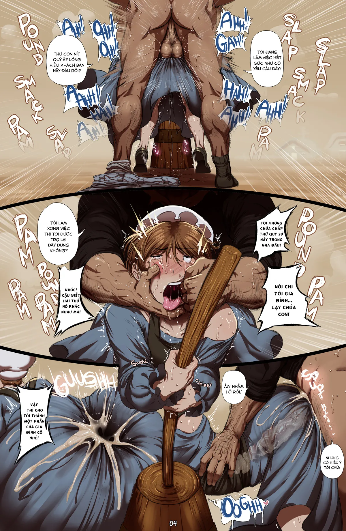 HentaiVN.net - Ảnh 6 - Vợ đúng nghĩa [Plain Ol’ Wife] - Oneshot