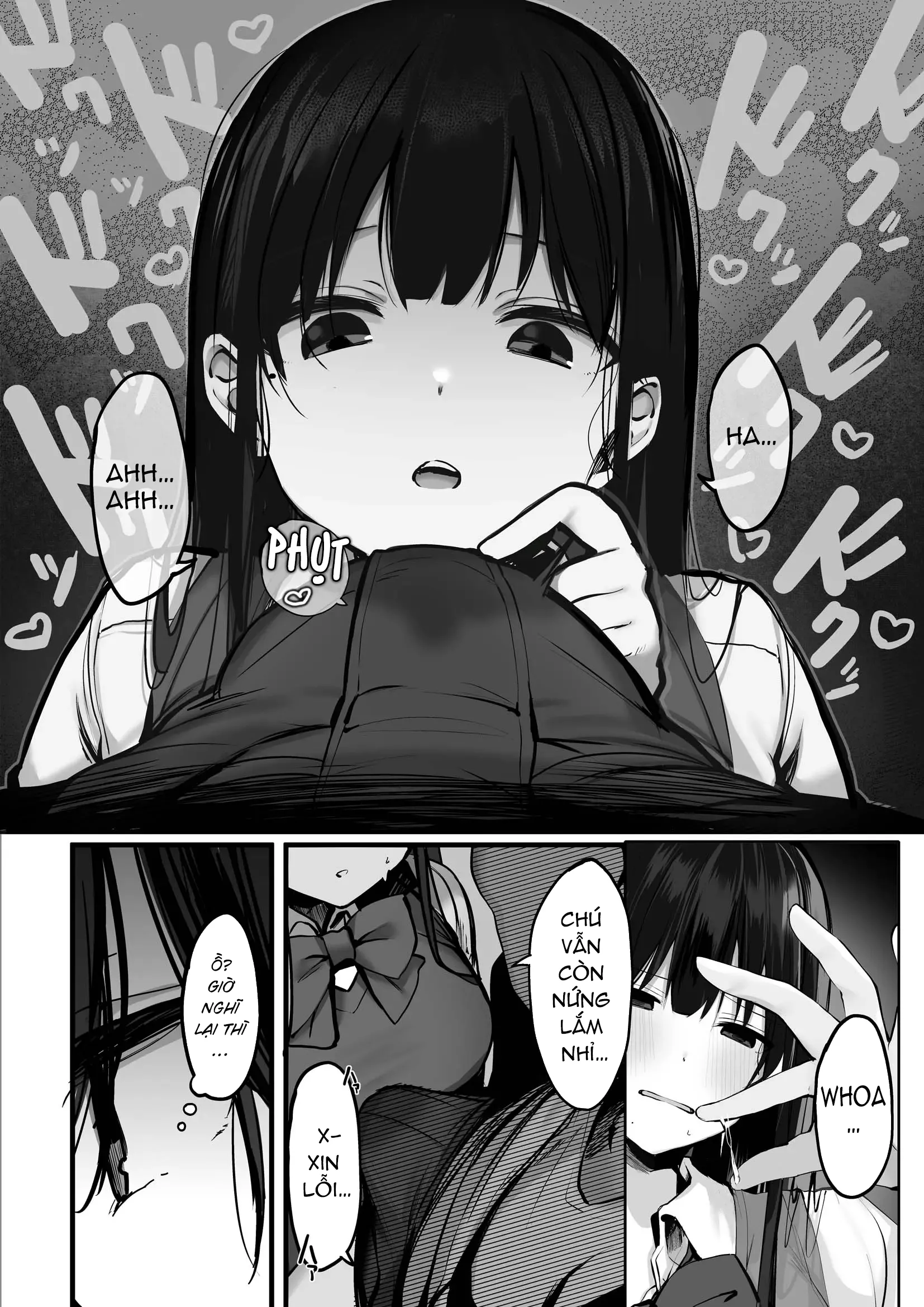 HentaiVN.net - Ảnh 12 - Cháu đã bảo đừng mà ông chú - oneshot